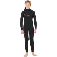 Enfants Dawn Patrol 5/4mm à Capuche Chest Zip Combinaison Néoprène